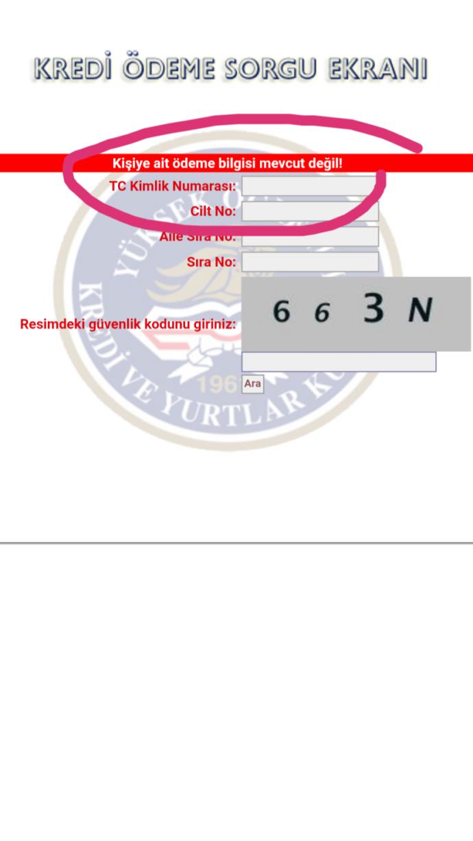 Öğrenim kredim yatmadı neden olabilir?