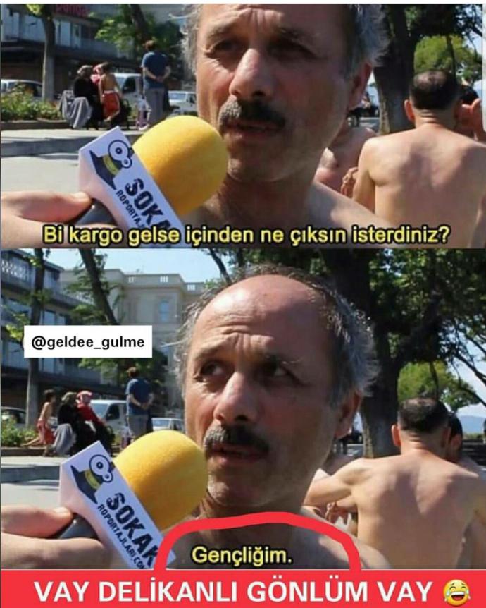 Bir kargo gelse içinden ne çıkmasını istersiniz :D ?