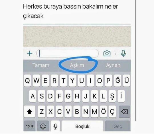 Herkes buraya bassın bakalım en çok kullandığınız kelimeler neler??