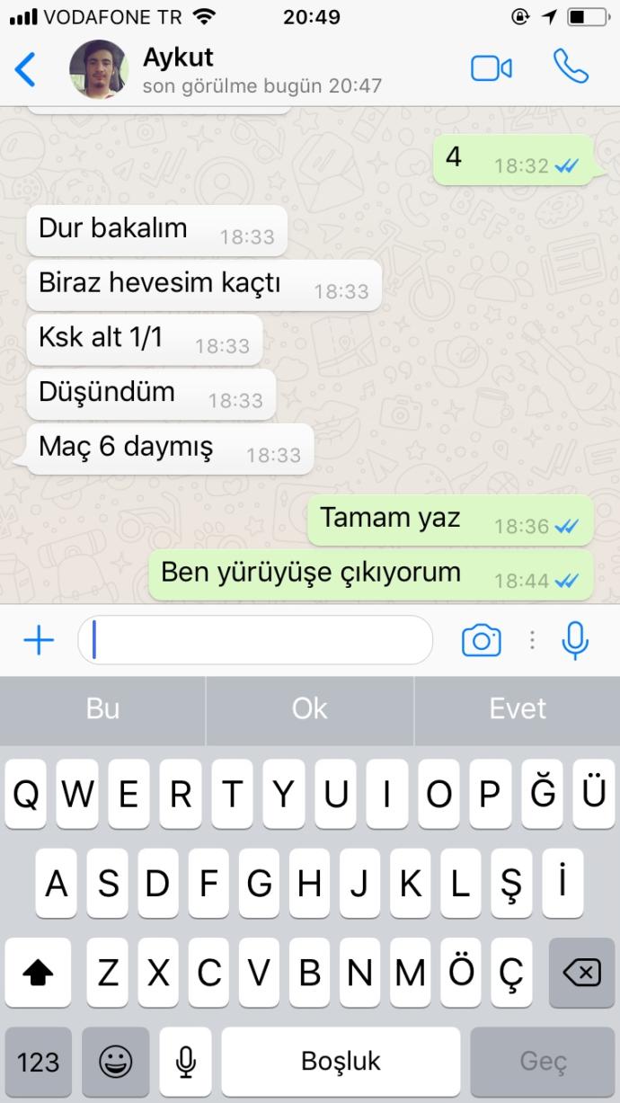 Herkes buraya bassın bakalım en çok kullandığınız kelimeler neler?
