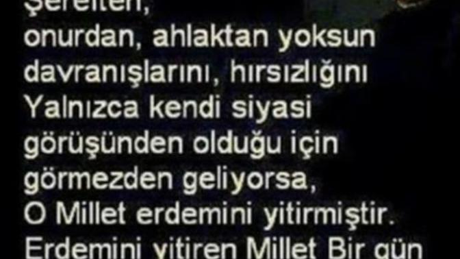 Bu söz hakkında ne düşünüyorsunuz?