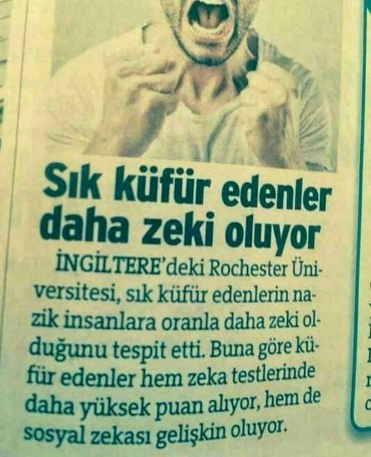 Küfür edermisiniz..peki küfür etmeyi kendinize yakıştırıyor musunuz.. Sana küfür etmek yakışmıyor diyen oldu mu??