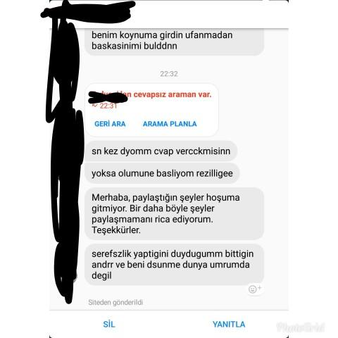 Bir sapığım var?