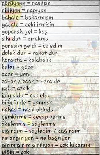 Bu kelimeleri daha önce duydunuz mu?