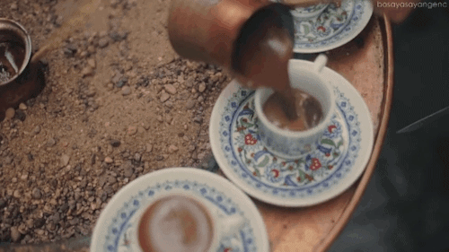 "Kahve cehennem kadar kara, ölüm kadar kuvvetli, sevgi kadar tatlı olmalı. " Peki , siz Türk kahvesini nasıl seversiniz :)) ?