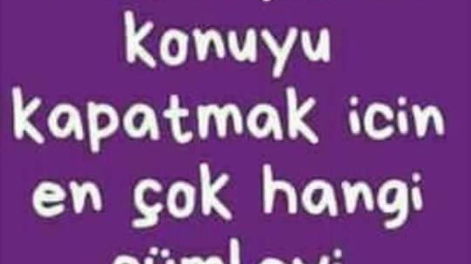 Erkekler hatalı olduğu vakit konuyu kapatmak için hangi cümleyi kullanır?