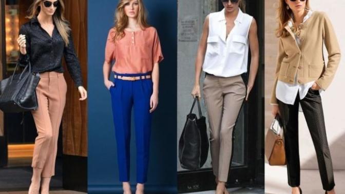 Kadınlar kumaş pantolon, kadife pantolon ve streç tayt pantolon altına stiletto ile ince çorap uyumu nasıl olmalı?