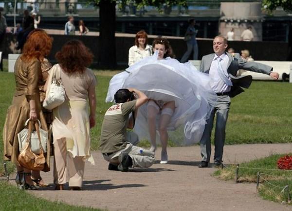 Bir birinden ilginç gelin damat fotoğrafları?