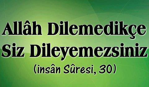 Kader bizim çabamızda mı yoksa Allah'ın mı dediği olur?