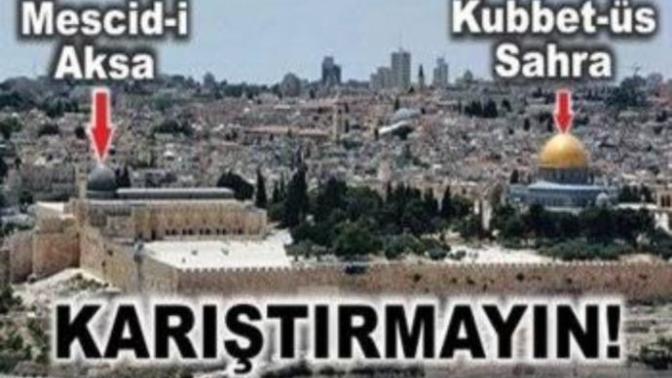 MESCİD-İ AKSA DİYE NEDEN KUBBETÜ-S SAHRA PAYLAŞILIYOR?