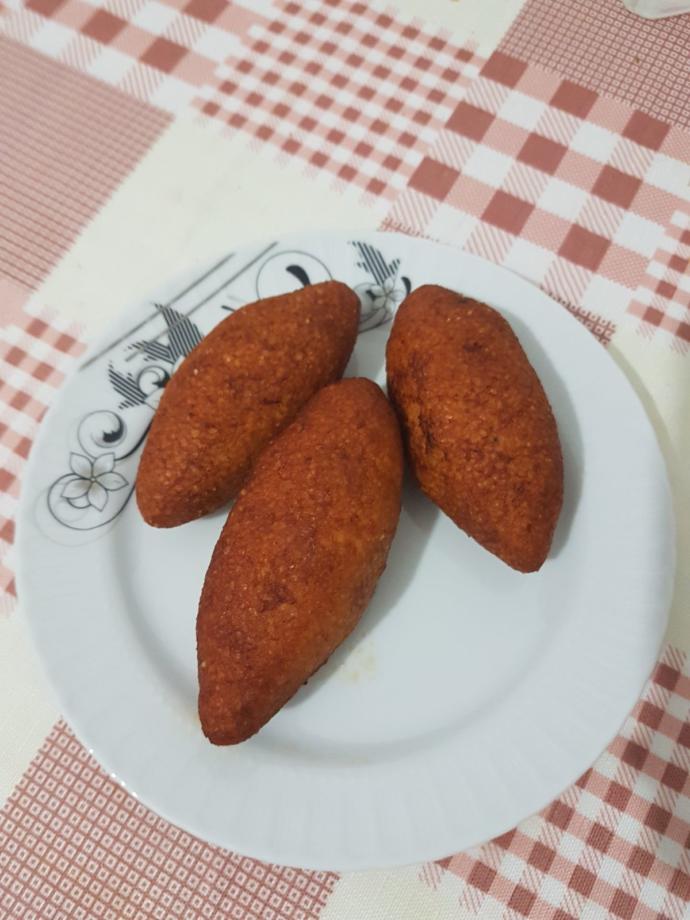 İçli köfte yaptım nasıl görünüyor sizce?