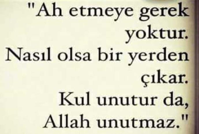 Hayatinizda ah ettiginiz oldumu hic??