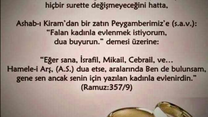 Evlilik kader midir?