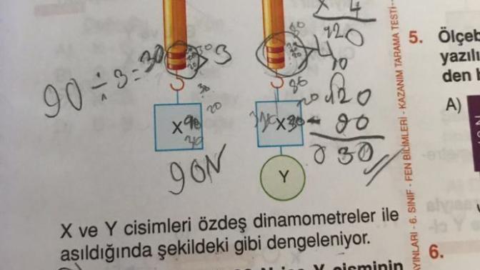 Ortaokul fizik sorusu bakarmısınız?