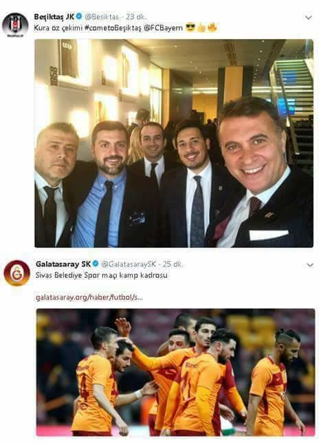 Büyüklük kavramının vizyon almış şekli. GALATASARAY ile beşiktaş arasında ki fark. "Elendi beşiktaş " diyelim mi?