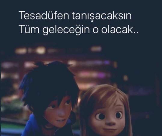 Tesadüfen tanışıp geleceğinizin o olduğunu hissettiğiniz biri var mi??