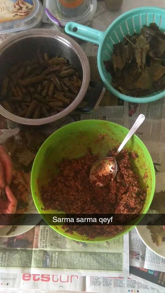 Sarma sevenler??
