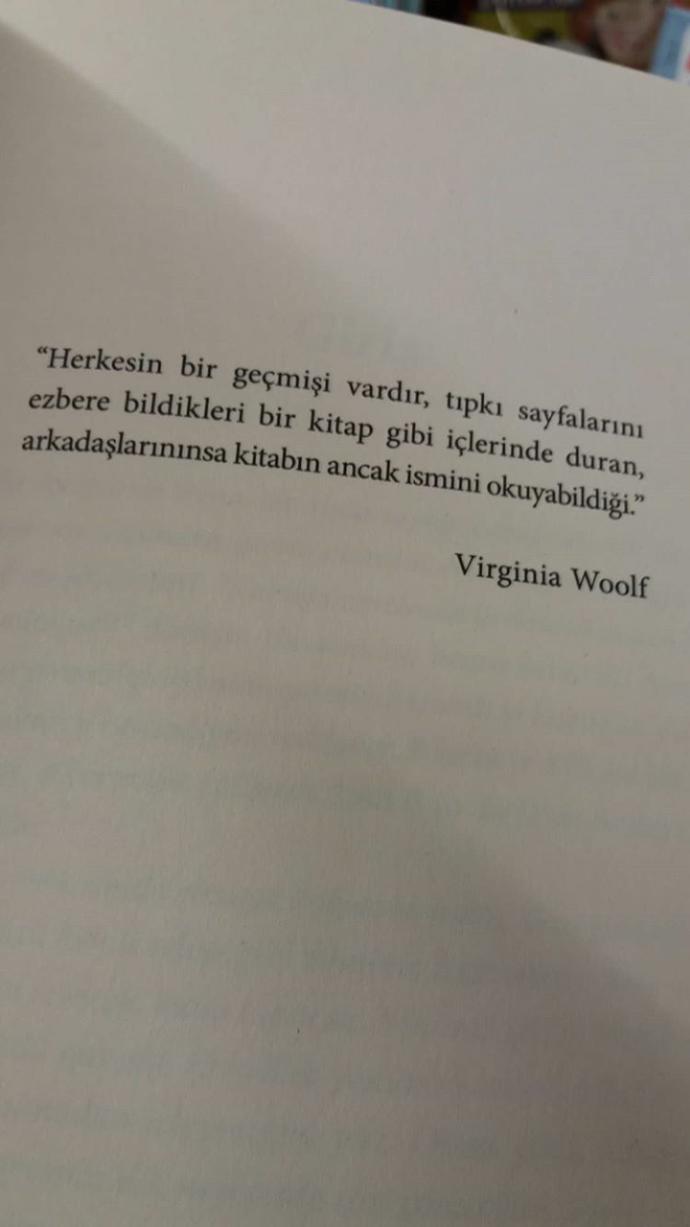 Okuduğunuz kitaptan  bir  altı çizili cümle?