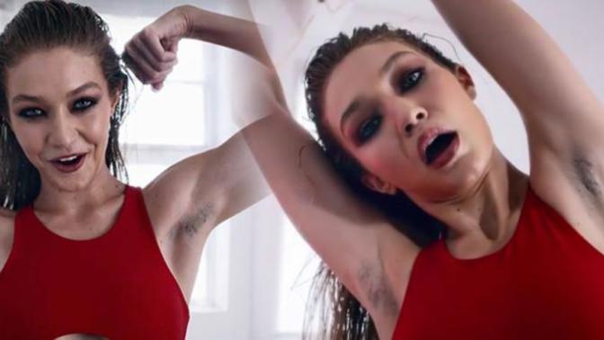 Yakıştı mı Gigi! Gigi Hadid'in koltuk altı tüyleri ile poz vermesi doğru bir şey mi?