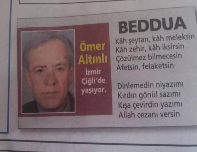 Böyle şiir yazan erkek kaldı mı?