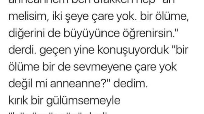 Bu hayatta ölüm den başka nelere çare yoktur?