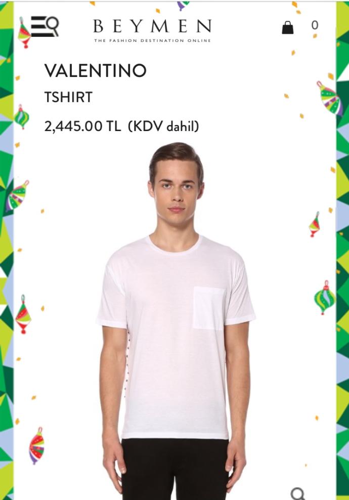 Beymen’de satılan bu T-shirtlerin fiyatı hakkında ne düşünüyorsunuz?