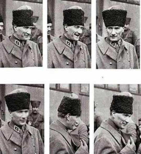 Atatürk'e bir cümle söyleme şansın olsaydı, ne söylemek isterdin ??
