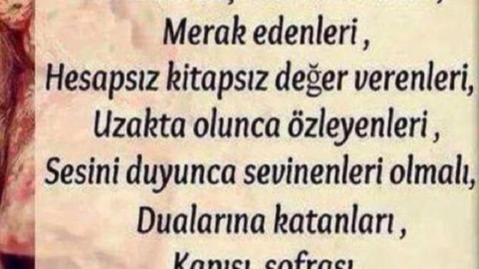 Etrafınızda size siz olduğunuz için değer veren insanlar var mı?