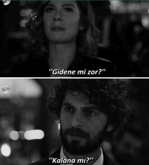 Gidene mi zor yoksa kalana mı????