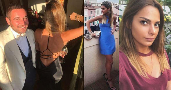 İki kadın Hacı Sabancı için birine girdi. Sevgilisi Nazlı ve Simge Birben birbirlerine bardak fırlattı.Sizce yaptıkları normalmi?