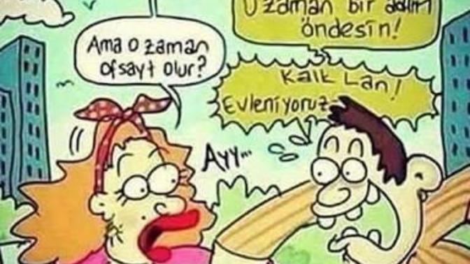 Erkekler neden futbol bilgimizi ölçmek için sadece "ofsayt nedir?" diye sorarlar ki?