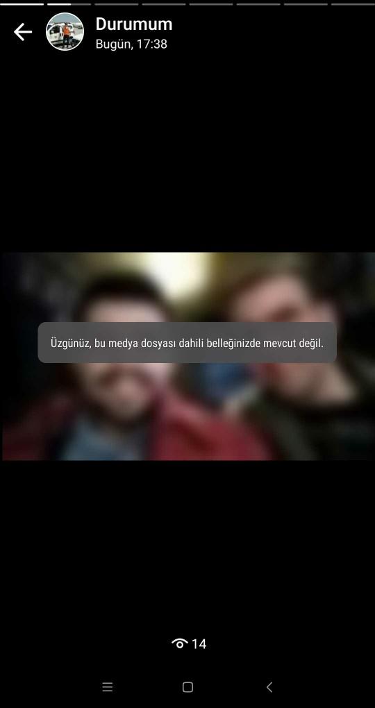 Üzgünüz dahili belleğinizde mevcut değil demek ne demek¿¿??