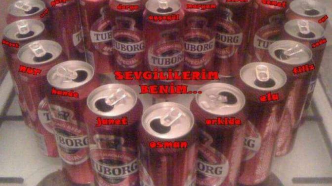 Kırmızı tuborg mu, efes extra mı?