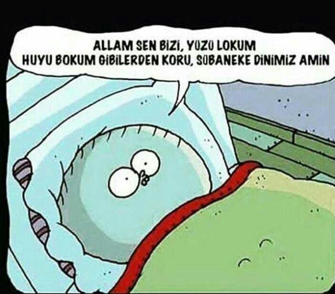 Gece dua edermisiniz yatmadan önce??