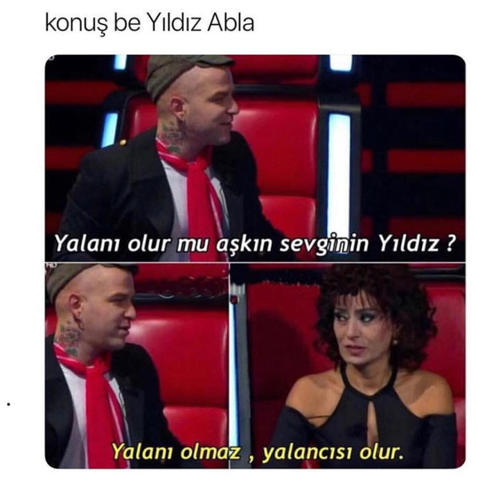 Yalanı olur mu aşkın?