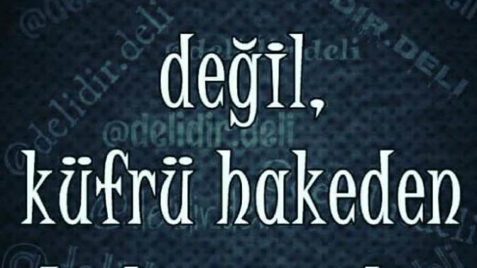 Peki küfür eden mi yoksa ettiren mi terbiyesizlik?