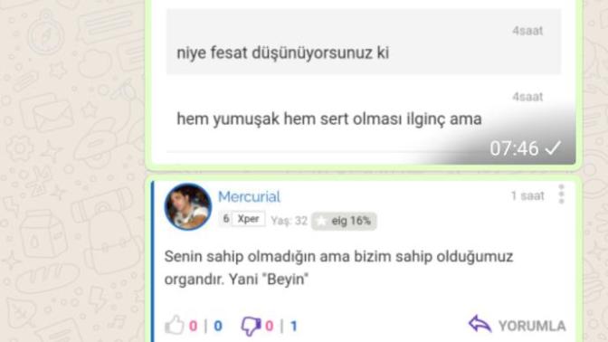 Kankama atacağım mesajı yanlışlıkla anneme attım jsjs. Var mı nazo gibisi?