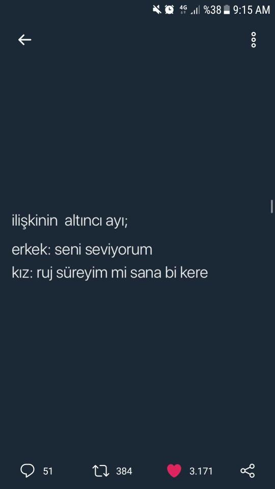 İlişkinizin 6. ayında sevgilinize ruj sürdürür müsünüz 😂??