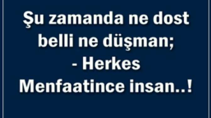 Şu zamanın arkadaşlıklarına, dostluklarına, güveniyor musunuz?