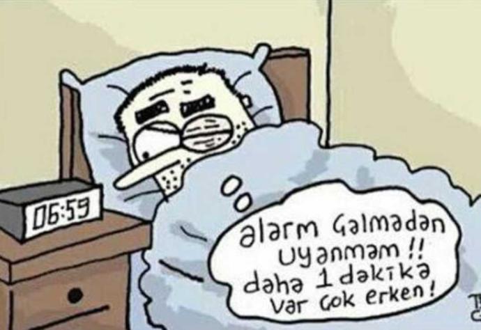Varmı benim gibi erken kalkanlar ??