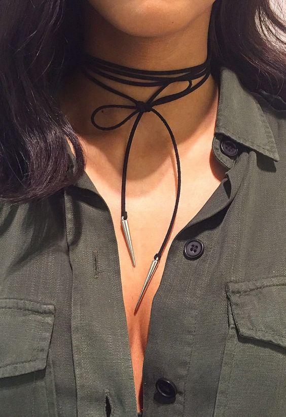 Choker kolyeler sizce güzel mi?