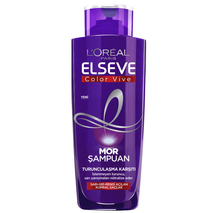 Silver (mor şampuan) ile saçımı yıkadım. Saçım mor kaldı, ne yapacağım?