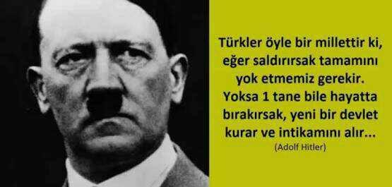 Adolf Hitler Türkleri Sever Miydi??