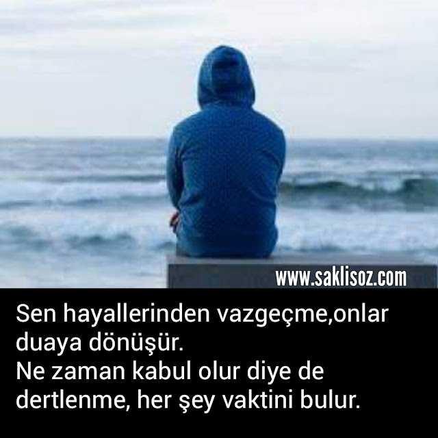 Hayallerini gerçekleştirmek için çabalar mısın yoksa zor gelip vazgeçer misin??