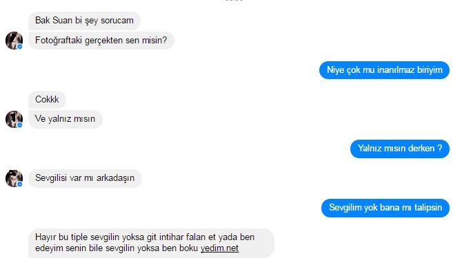 Bu kız bana mı yürüyor sizce :/ ( Resimli ) ?