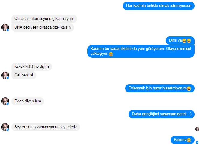 Bu kız bana mı yürüyor sizce?
