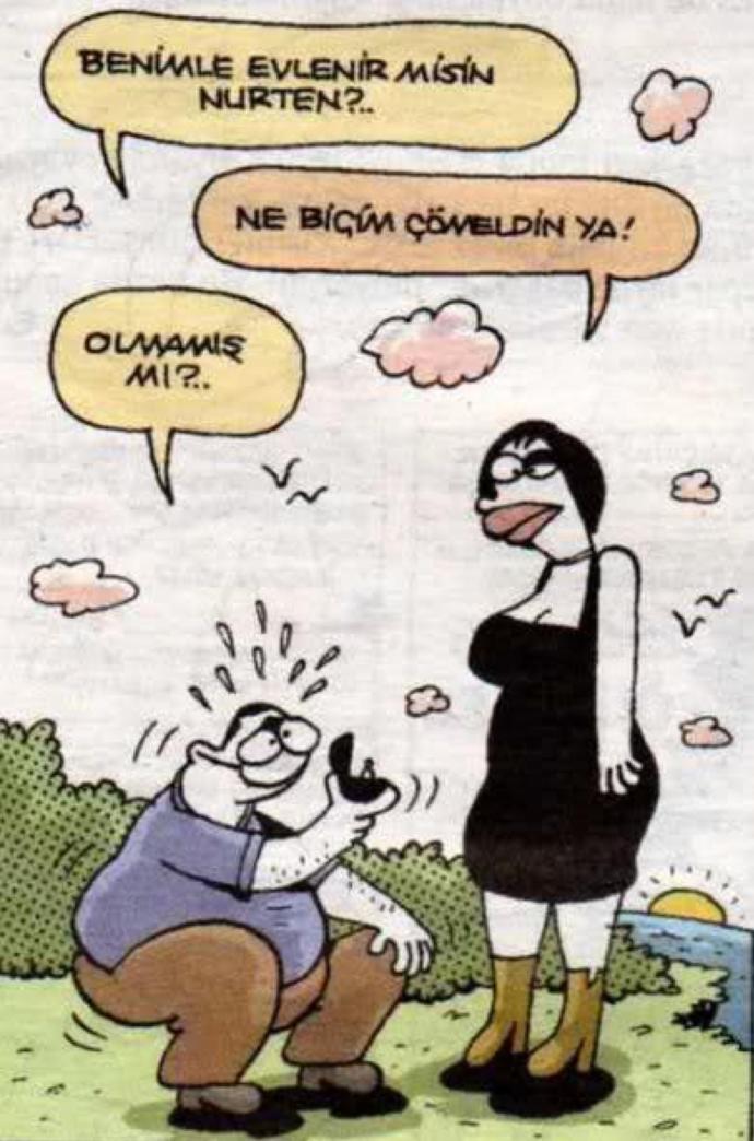 Erkek evlenme teklifi ederken kadının önünde diz çökmeli mi?