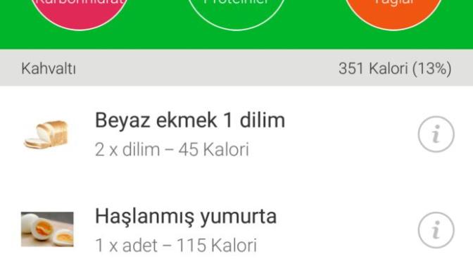 Günlük almam gereken kalori miktarı 2700 küsür ama alamıyorum?