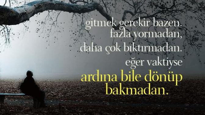 İşte gidiyorum. Herşeyin bir sonu vardır. Şekergibiçocuk'dan da bukadar. Siz hiç gitmeyi düşündünüz mü?