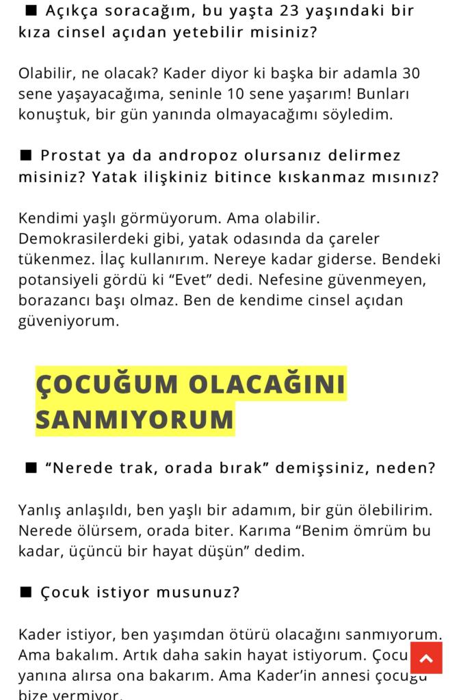 Evlilikte yaş farkı hakkında ki düşünceleriniz neler?